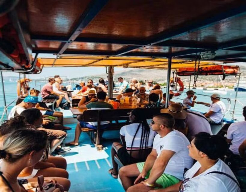 Split: Blue Lagoon Boat Trip with Lunch, Wine and Snorkeling - Meeting the Boat: Split City Port, Stand 14, Bura Line