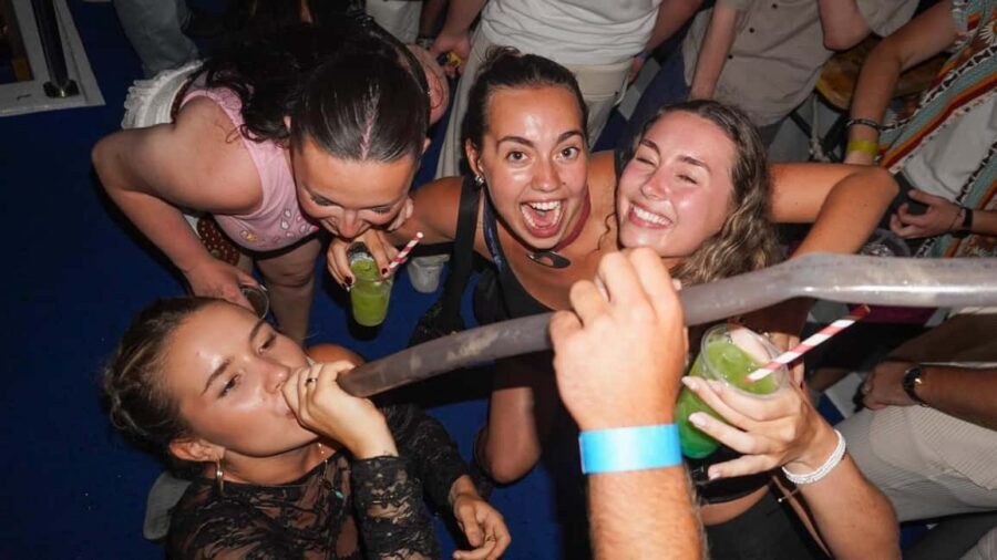 Split: Boat Crawl with Nightclub Access, Shots, & Boat Party - Your VIP finish: nightclub access that skips the ticket line