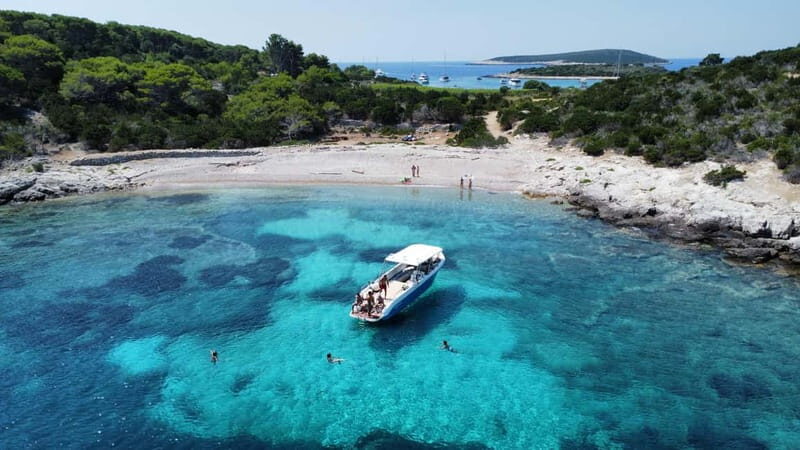 Split: Boat Tour to Blue Cave, Vis, Blue Lagoon, Hvar, Brač - Blue Cave entrance: the glow is real, but tickets cost extra