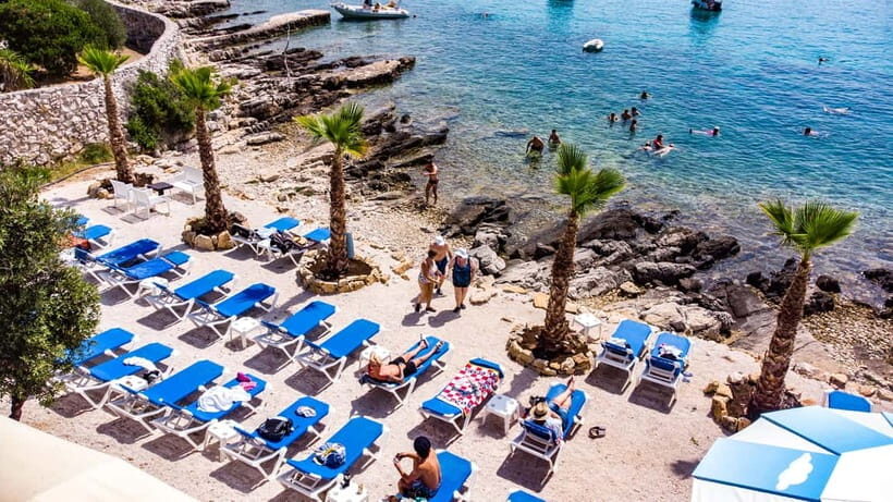 Split Boat Trip Half-Day: Blue Lagoon, Trogir & Čiovo - Trogir UNESCO and Little Venice Channels on Foot