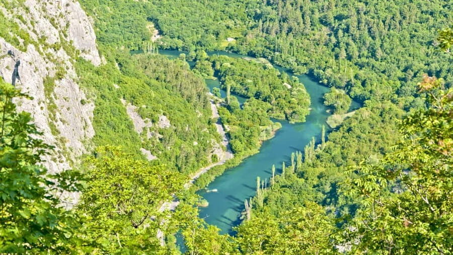Split: Cetina River Rafting Tour with Instructor - On the water in the Cetina canyon: what the 3 hours feel like