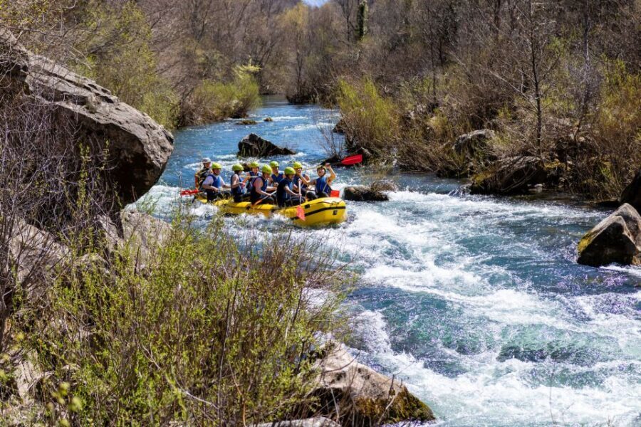 Split: Cetina River Whitewater Raft Trip with Pickup Option - How the 3-Hour Trip Unfolds (Rapids, Swim, Jump)