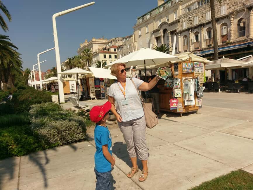 Split: city center private walking tour 2 h - Peristil and the St. Duje area: sacred space built from political power