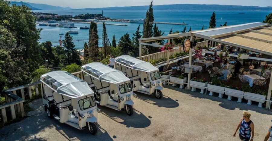 Split: City Highlights Electric Tuk-Tuk Tour - Prokurative Square and the Riva promenade: your easy landing spot