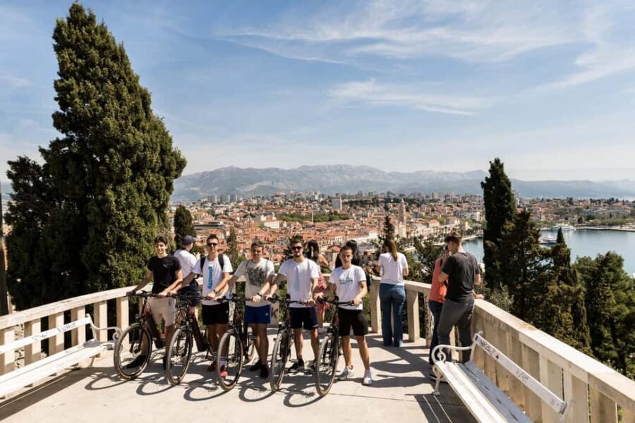 Split City & Marjan Park Electric Bike Tour - Bene Beach for Calm Sea Air, Then Toward Matejuska’s Harbor Life