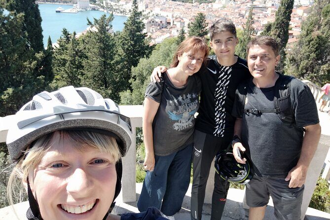 Split E-bike tour - Prodaja Fritula: Quick Glimpse of a Stadium Area