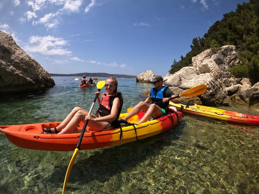 Split: Guided Sea Kayaking Tour with Snorkeling - From Bene Beach to Marjan Hill: the start you’ll remember