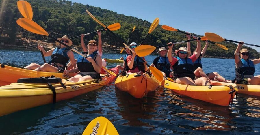 Split: Guided Sea Kayaking Tour with Snorkeling - Marjan Coast stops: where the route feels worth the effort