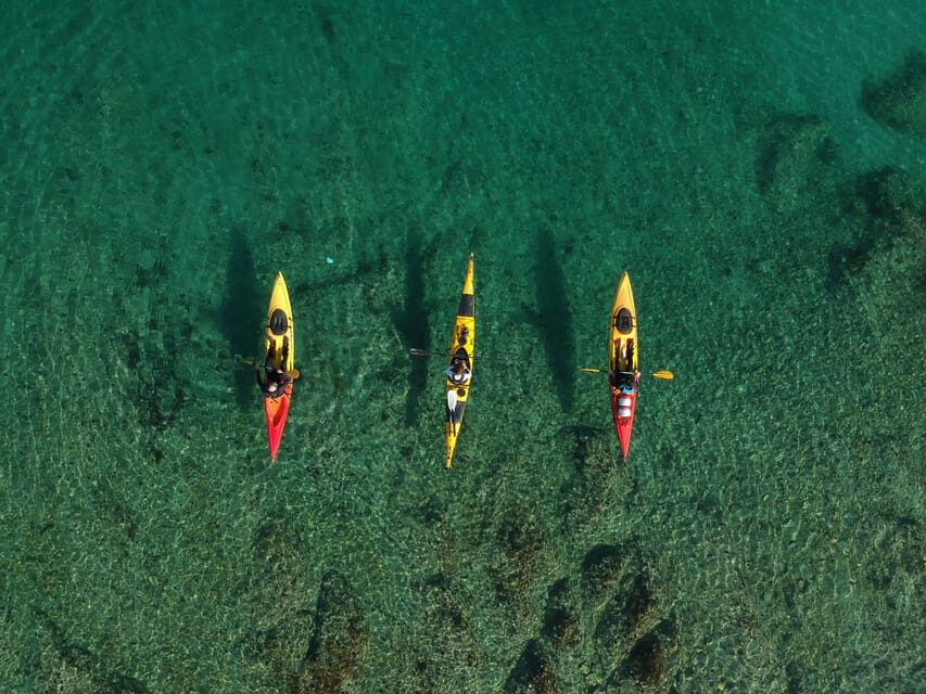 Split: Guided Sea Kayaking Tour with Snorkeling - Cliff jumping optional? It’s more about trust than adrenaline
