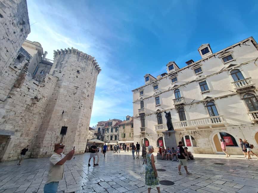 Split: History Walking Tour of the Old Town - From Golden Gate to Peristyle: Where the Palace Starts to Make Sense
