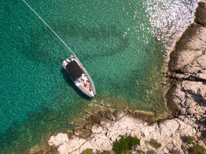 Split: Private Full Day Boat Trip to Blue Lagoon and Trogir - Maslinica fishing village: award-winning authenticity, on foot