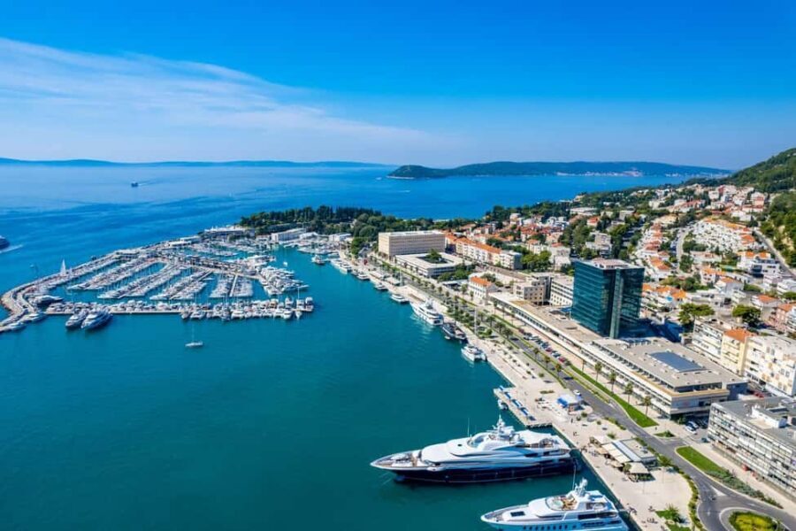 Split: Private Walking Tour and Diocletian's Palace - The Peristil and the central palace space you can actually feel