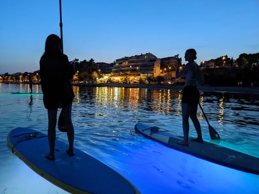 Split: Stand Up Paddleboard Night Glow Tour - Paddling for beginners: coaching that keeps you confident