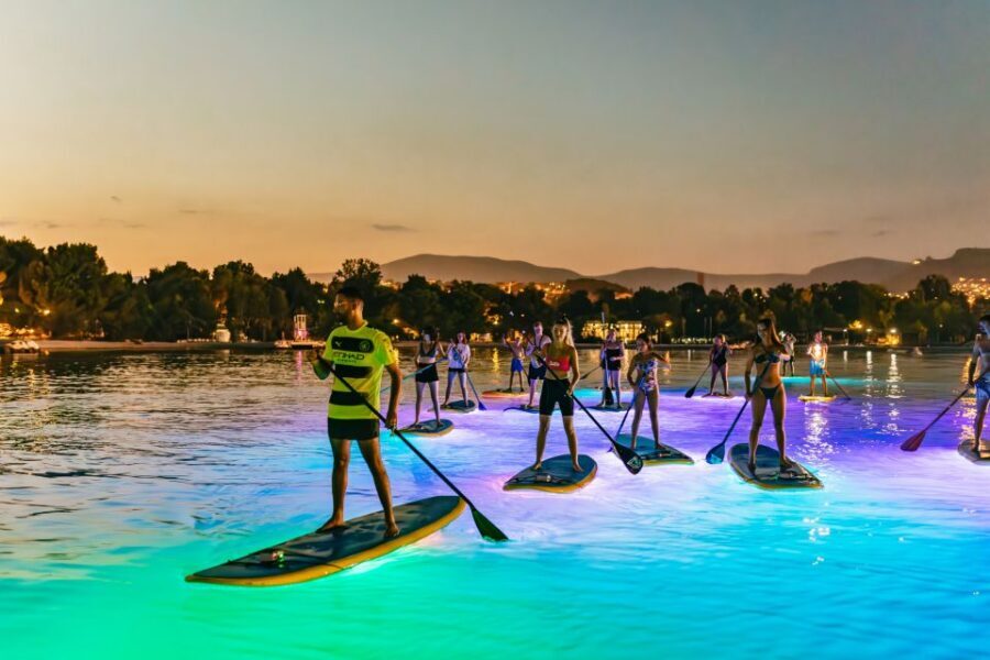 Split: Stand Up Paddleboard Night Glow Tour - Meeting at Prilaz Brace Kaliterna 1 and getting geared up