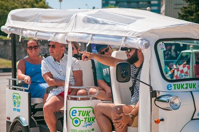 Split Tour by Electric Tuk-Tuk: Top City Highlights - Poljud Stadium and Teraca Vidilica: Photos With Real Scale