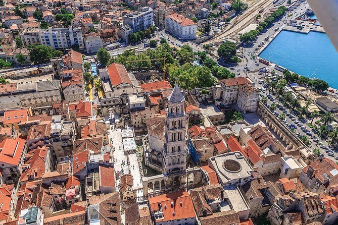 The Diocletian route - Panoramic Flight over Split - Key highlights at a glance