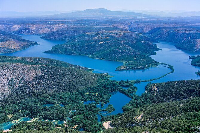 The Wonder of nature route - Panoramic Flight over Plitvice Lakes & Krka NP - Price, Group Size, and Value for Money