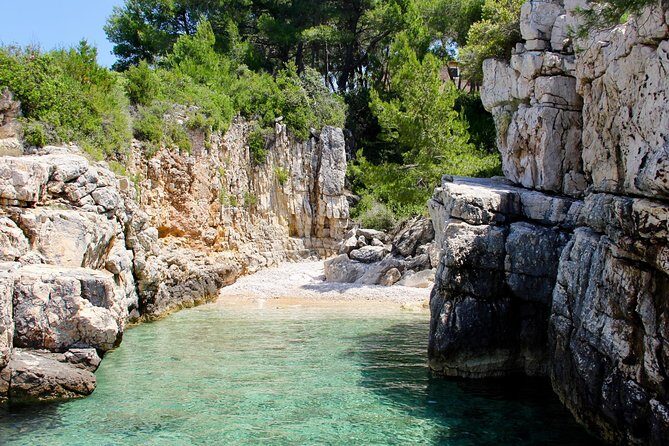 Three Island Cruise Tour Featuring the Blue Lagoon and Solta - Stop 5: Blue Lagoon and Krknjaši Bay for the big swim payoff