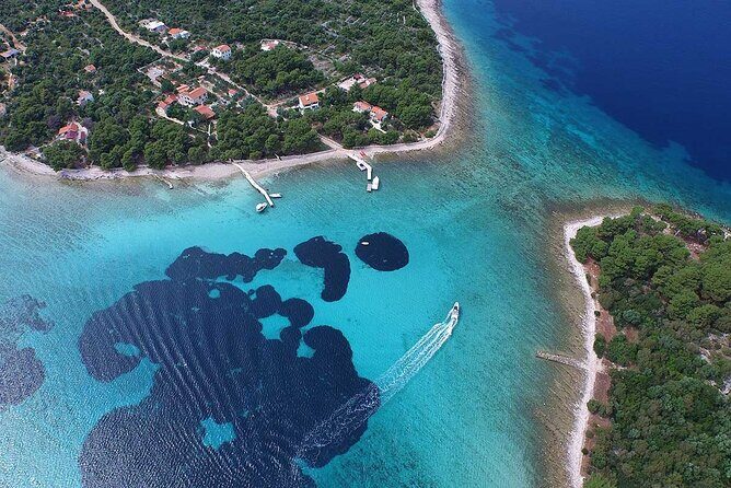 Two Islands Blue Lagoon Half-Day Boat Tour from Split - Trogir in One Hour: Small Venice Streets and UNESCO Protection