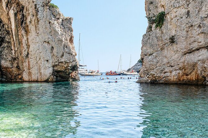 VIS Island (Mamma Mia Island) PRIVATE TOUR - First Stop: Stiniva Cove Swims (45 Minutes of Clear-Water Therapy)
