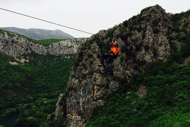 Zipline Croatia: Cetina Canyon Zipline Adventure from Omis - Group size, waiting, and why your day can feel different